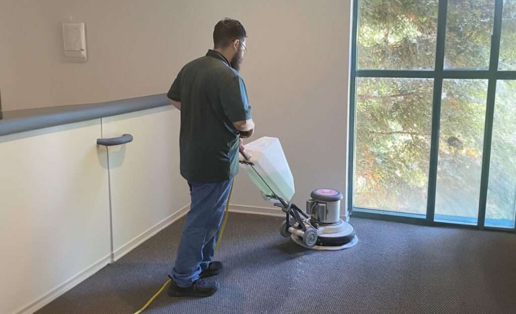 Star's Janitorial Services commercial carpet cleaning