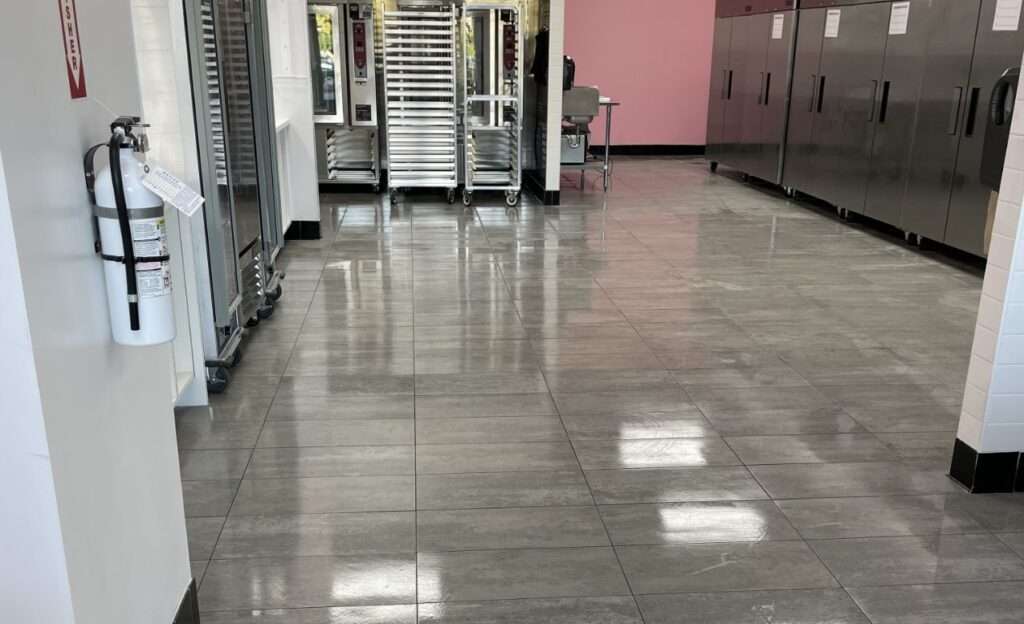 Star's Janitorial Services hard surface floor care and strip and wax