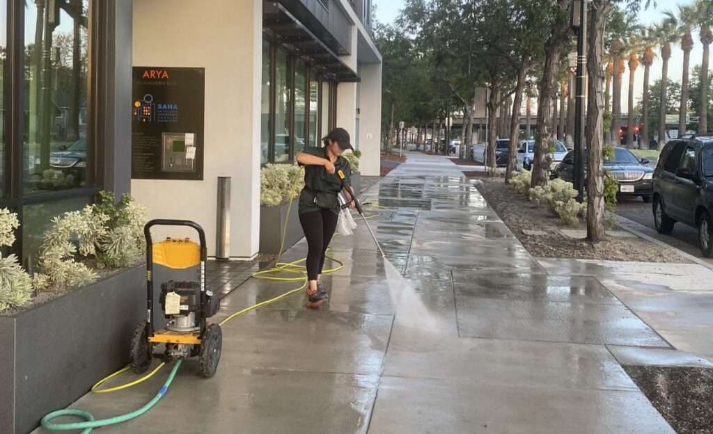 Star's Janitorial Services commercial pressure washing