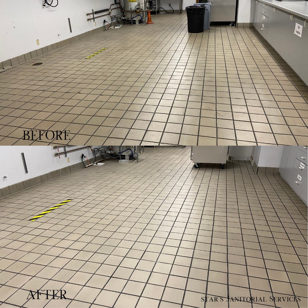 Star's Janitorial Services project photo 10 - commercial cleaning work in the East Bay